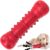 5_Dog Squeaky Toys for Aggressive Chewers, Durable Dog Chew Toys for Large Medium Breed Dog, Dog Toys, Tough Durable Dogs Toys with Natural Rubber (A Red, for Larege Dogs)