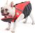 French Bulldog Swim, Life Jacket, Life Vest with Chin Float Rescue Handle for Corgi Pug, Adjustable High Visibility Flotation Swim Vest for Swimming Boating (Red)