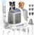 7_oneisall Dog Grooming Vacuum, 13000Pa Powerful Dog Hair Vacuum with Dog Clippers & Shedding Brush 7 Grooming Tools Dog Grooming Kit, 3L Dust Cup Pet Grooming Vacuum Quiet, 3 Suction Levels, BM37_